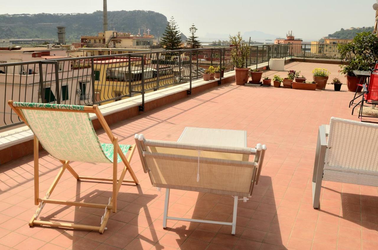 那不勒斯Terrazza Eurialo公寓 外观 照片